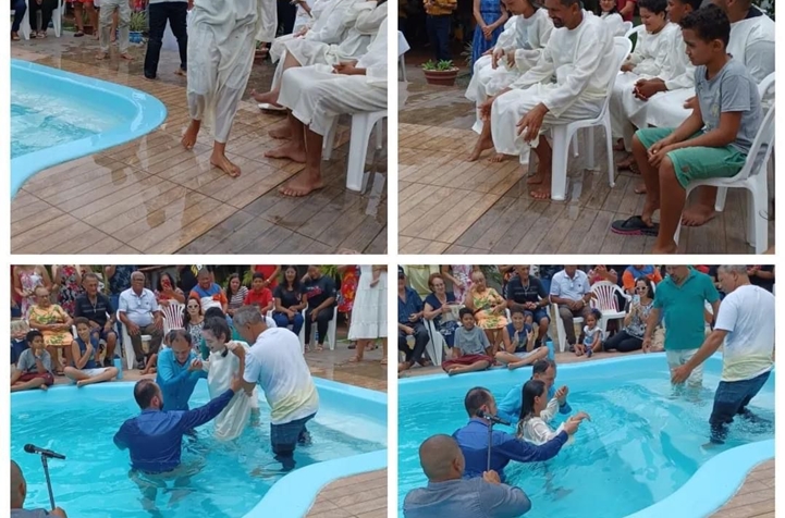 BATISMOS NAS ÁGUAS 2ª IGREJA BATISTA DE ITABELA | Sob a Liderança do Pastor Euclezio.