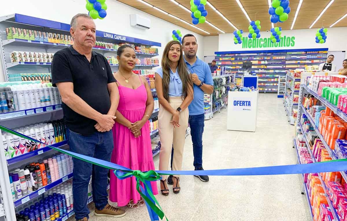 Farmácia Ouro Farma foi inaugurada no Bairro Ouro Verde em Itabela trazendo comodidade aos moradores